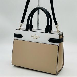 Kate Spade Staci Medium Satchel Bag Leather